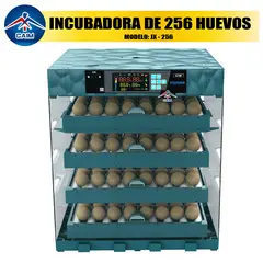 CAIM - INCUBADORA DE 256 HUEVOS MARCA INCUBADORAS