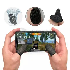 GENERICO - Dedales Gamer Para jugar en Celular o Tablet - gris