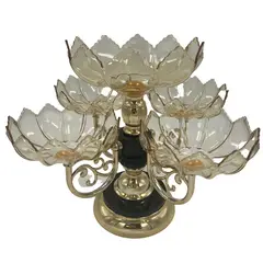 GENERICO - Plato de fruta ornamental Plato de fruta multicapa