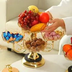 GENERICO - Plato de fruta ornamental Plato de fruta multicapa