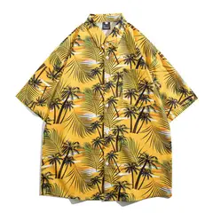 ZIMRAHYG - Camisa Manga Corta Hombre para vacaciones en la playa