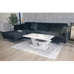 TU MESITA - Mesa de Centro Elegante Lola color Blanco