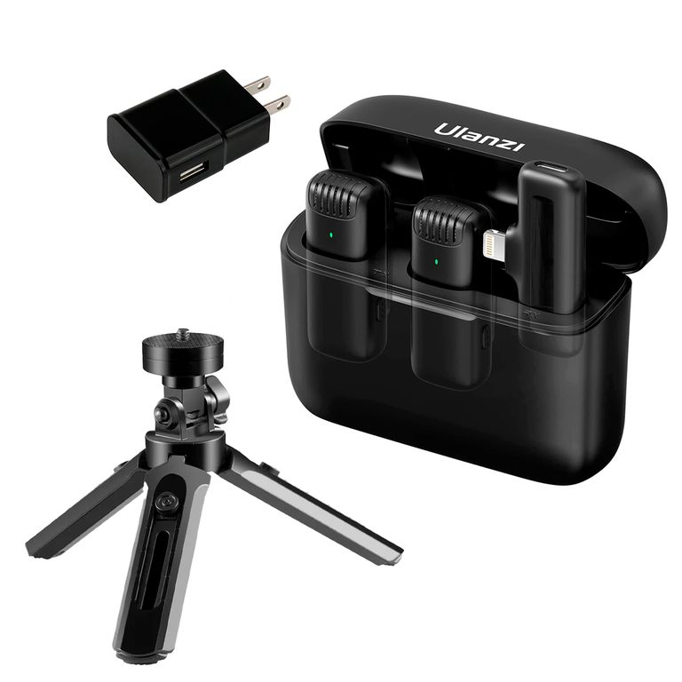 Microfono Inalámbrico Lightning J12 Mas Tripode Y Cargador