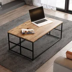 TU MESITA - Centro de Mesa Industrial Práctica Belicia color Duna