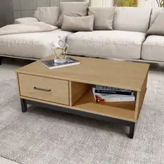 TU MESITA - Mesa de Centro 1 cajon Mirna color Duna