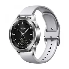XIAOMI - Reloj Watch S3 GPS AMOLED FULL LLAMADAS - PLATEADO.
