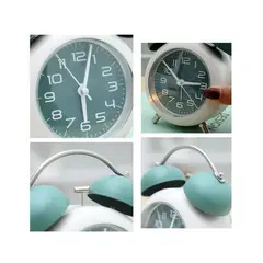 GENERICO - Reloj Despertador Modelo Campana Silencioso