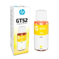 HEWLETT PACKARD - TINTA HP GT52 M0H56AL (GT52) AMARILLO 8000 PAG