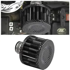 GENERICO - Filtro De Aire Fibra De Carbono Universal Pequeño