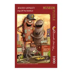 RICORDI ART - Rompecabezas Ricordi - Chip Old Block - Dineen, 1000 Pzs