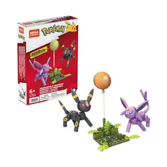 POKEMON - Mega Construx Espeon Umbreon 122 Piezas