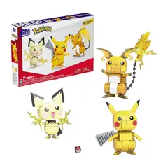 POKEMON - Mega Build and Show Pikachu Evoluciones