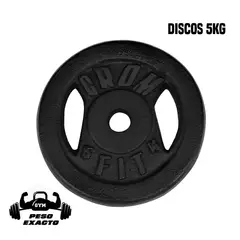 HOLGU - Disco de 5kg Redondo Peso Exacto