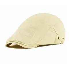 KAST PE - Boina Drill Unisex con Correas Laterales - Crema