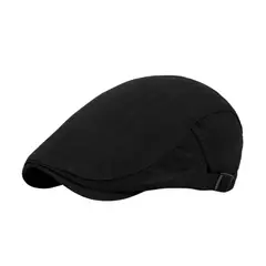 KAST PE - Boina Drill Unisex con Correas Laterales - Negro