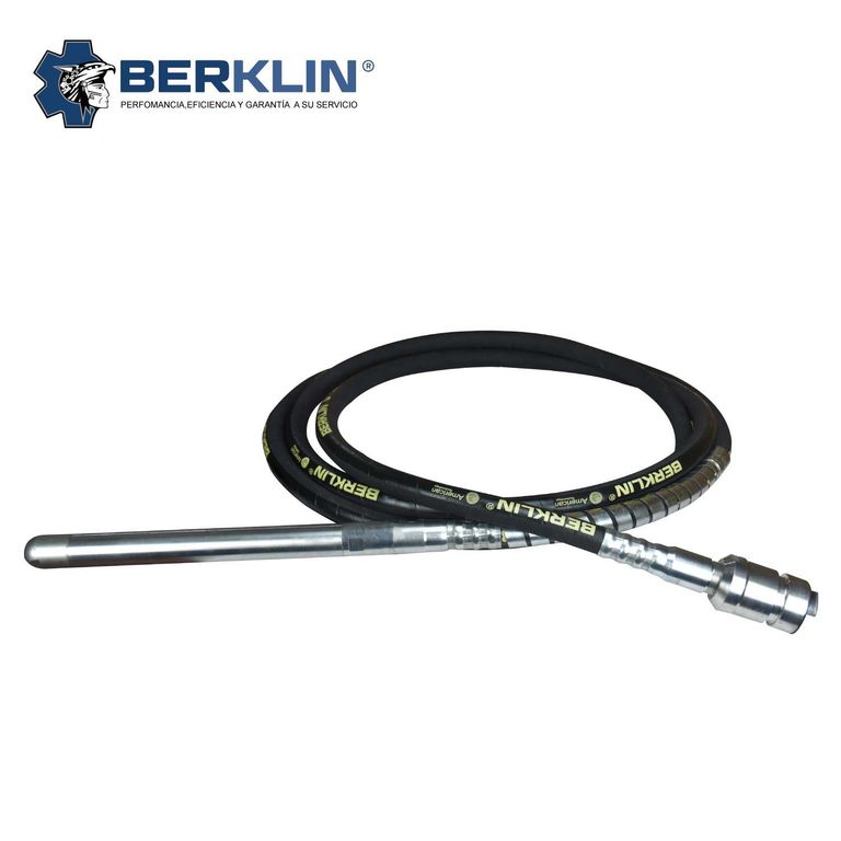 MANGUERA DE ACERO PARA VIBRADORA DE CONCRETO DE 1 1/2 "