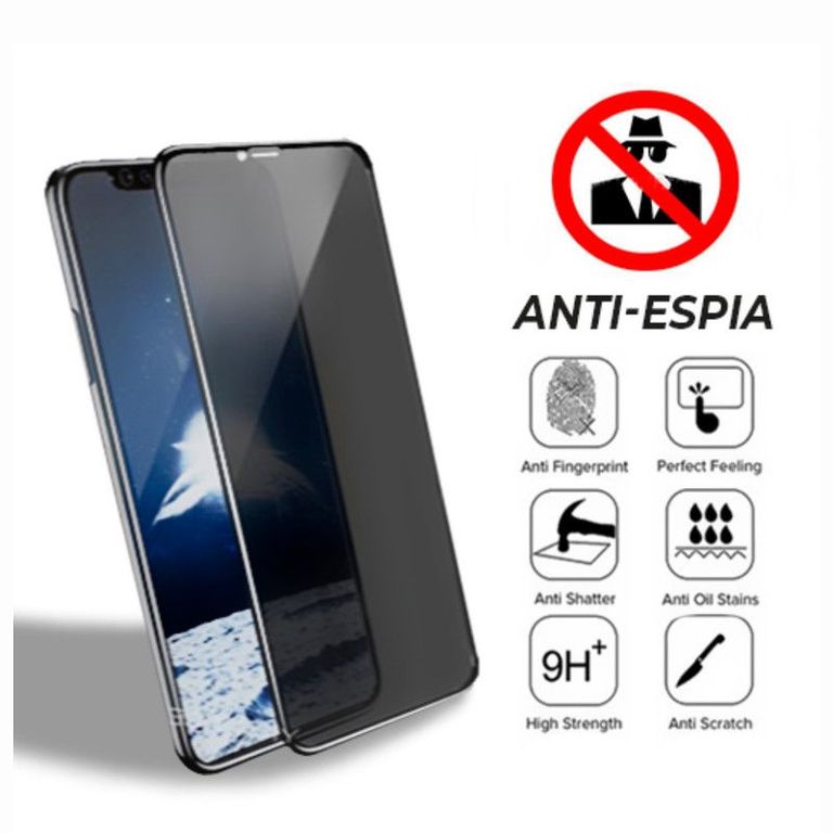Mica De Vidrio Antiespia Brillante Para Iphone 13 Mini