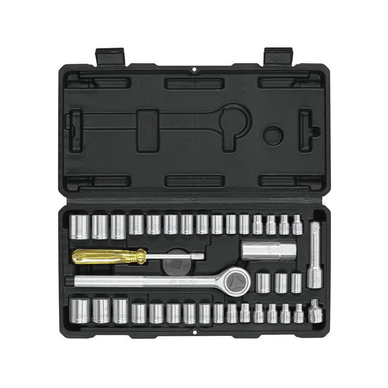 Juego de 39 piezas Ratchet 1/4" y 3/8" 24220