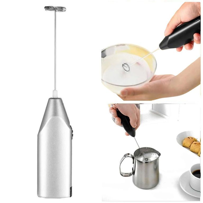 Batidor Espumador Café Leche inalámbrico Licuadora Capuchino Genieka