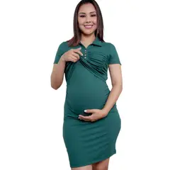 GENERICO - Vestido Maternal y Lactancia Mama A La Mode