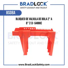 BRADLOCK - Bloqueo de Válvula de Bola de 4 Patas