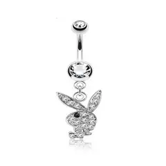 GENERICO - Piercing para ombligo - acero quirúrgico