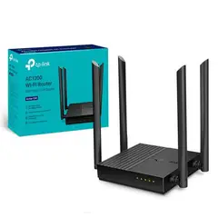 TP LINK - Enrutador WiFi inalámbrico MU-MIMO AC1200
