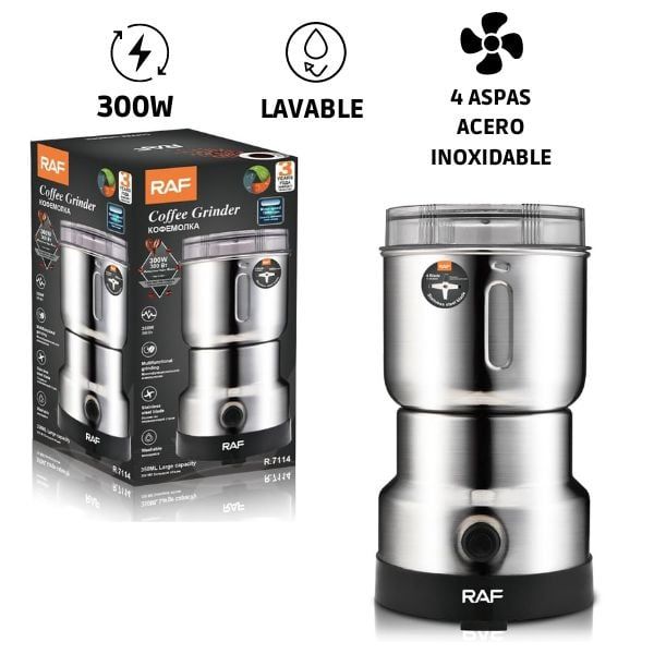 MOLINILLO ELÉCTRICO PREMIUM TORNADO™ (RAF) 4 ASPAS 300 WATTS