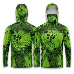 GENERICO - Polo UV Protección solar CAMO GREEN