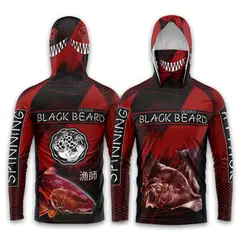 GENERICO - Polo UV Protección solar Red Fish