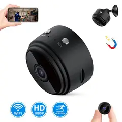 OEM - Mini Cámara Espía WiFi HD 1080P Inalámbrica Sensor de Movimiento