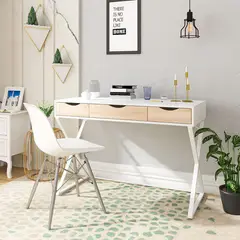 TU MESITA - Escritorio Nórdico Rondon 110cm Blanco