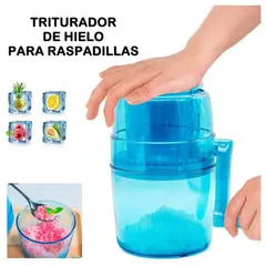 GENERICO - Mini Triturador de Hielo Raspadilla Cremolada Frozen Bebidas Heladas