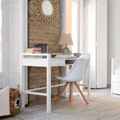 TU MESITA - Escritorio Vintage Glasgow Blanco