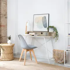 TU MESITA - Escritorio Moderno Taz Duna/Blanco