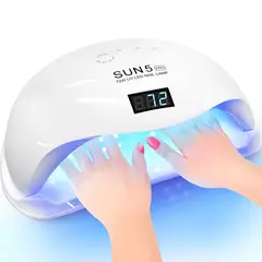OEM - Lámpara Secadora Profesional SUN 5 LED Nail Lamp de Uñas 48W
