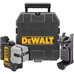DEWALT - Nivel Láser de 3 Líneas Luz Roja 30m DW089K