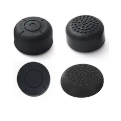 VARIOS - Set 4 Und Grips Nintendo Switch Mando Joy Cons Joystick Negro