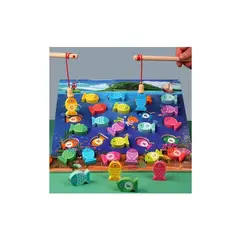 GENERICO - Juego Didáctico Pesca Imantada ABC