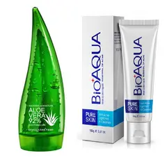 BIOAQUA - Crema Corporal Aloe Vera + Gel Limpiador Anti-Acné - Bioaqua_123