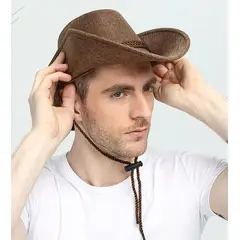 KAST PE - Sombrero Estilo Vaquero Antonio - Marrón