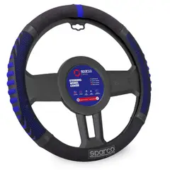 SPARCO - Forro De Timon Agrarre Comodo Premiun SPS137BL