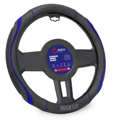 SPARCO - Forro Funda De Timon Fibra Carbono Elegante SPS138BL