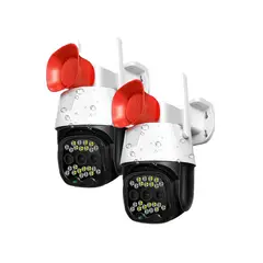 GENERICO - 2 unids Camara Ip WIFI con alarma V380