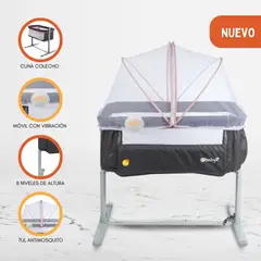 EBABY - Cuna Colecho para Bebes «TAMI» Pink