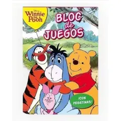 GENERICO - Libro Infantil Bloque de Juegos - Winnie The Pooh