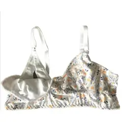 GENERICO - Sosten Maternal Julietta Con algodon Exterior Broche Lactancia BCxy