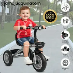 DOUX BEBE - Triciclo Chavito Musical «TRIKE» para Niños Black
