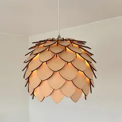 GENERICO - Lámpara Colgante Edw-Art Estudio Modelo Spore Albasia Luz Cálida