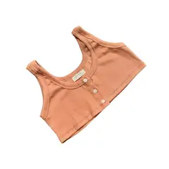 AMA OUTFITTERS - TOP CORTO BASIC RIBBED